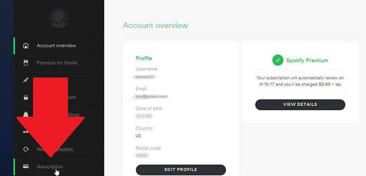 Create spotify account free